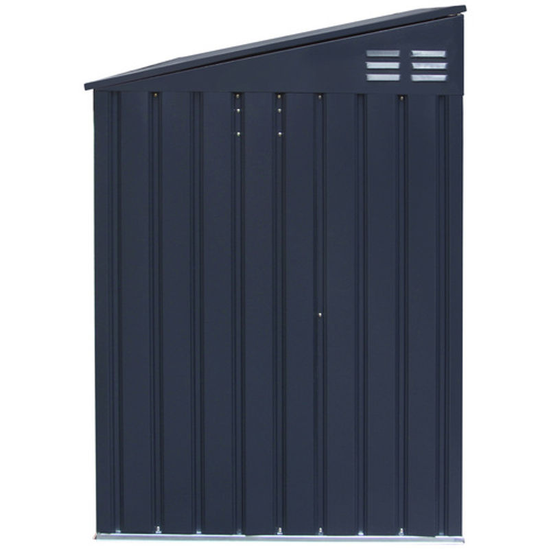 Westmann Metall Mülltonnenbox Gerätebox 73 Dunkelgrau B/H/T: 100 x 235 x 131 cm - Bild 4