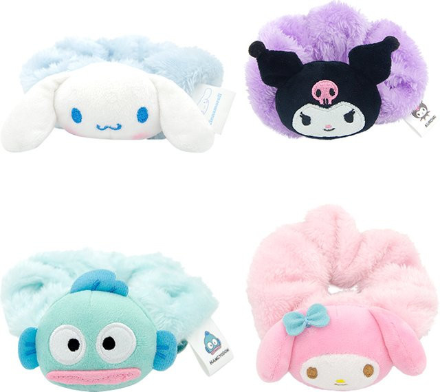 Sanrio Plüsch Haarband, Cinnamoroll Melody Kuromi, Plüsch / Textil - Bild 1