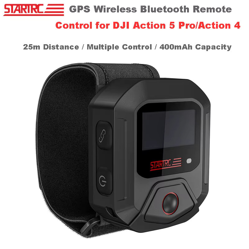 DJI Drahtlose Bluetooth-Fernbedienung mit GPS für DJI Action 6, Action 5 Pro und Action 4 in Schwarz - Bild 5