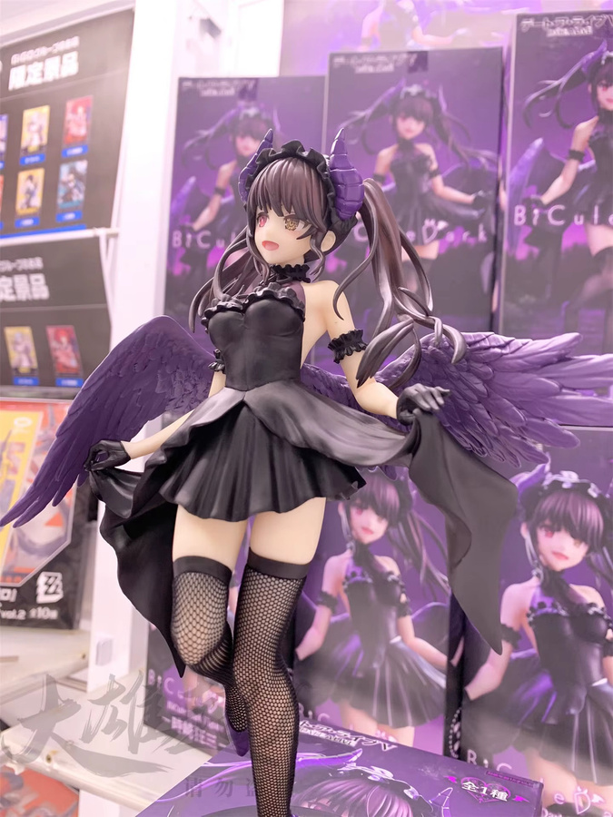 Furyu Date A Live Bicute Dark Anime Figur Tokisaki Kurumi, Sammlermodell, Schwarz, ab 15 Jahren - Bild 4