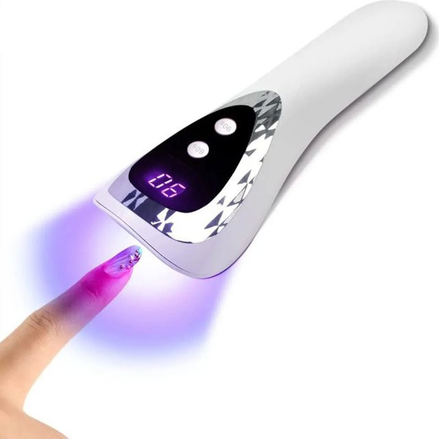 LINMANDA Handheld UV LED Lampe für Nägel, wiederaufladbar - Bild 1