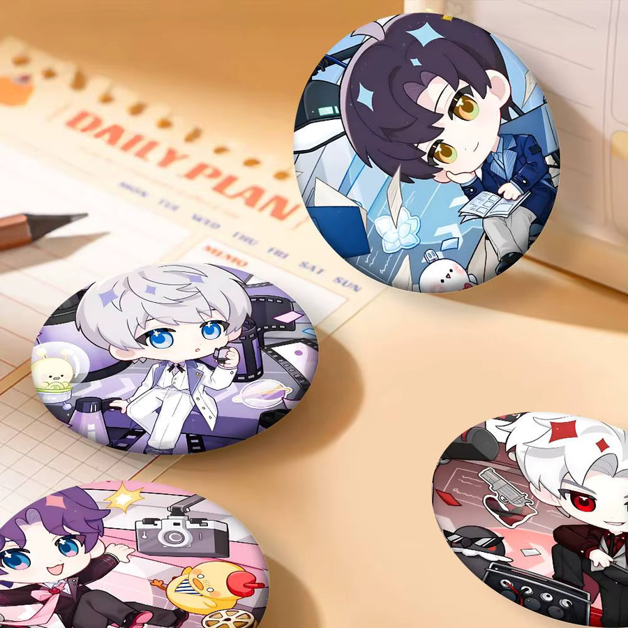 Kayou Anstecknadeln, Manga, Weißblech - Bild 3