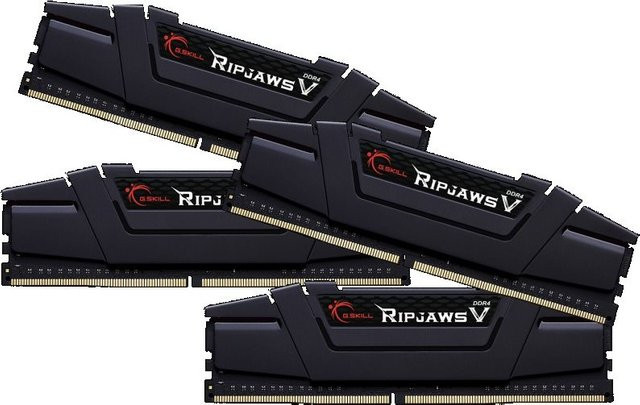 G.Skill Ripjaws V DDR4 RAM Kit 64 GB (4 x 16 GB) 3200 MHz CL16 Classic Black - Bild 1