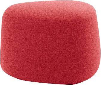 Leyform GOGO Pouf Polstermöbel, oval, rot, B: 55 cm, T: 51,5 cm, H: 44 cm - Bild 1