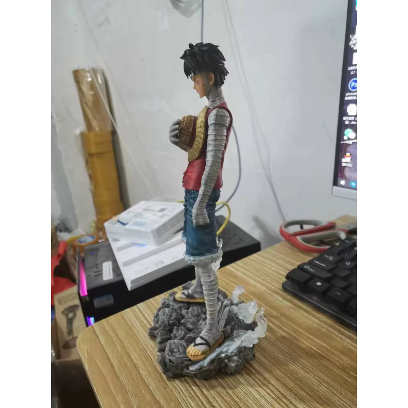 Bandai One Piece Ruffy Anime Puppe, Sammlermodell, 26 cm - Bild 4