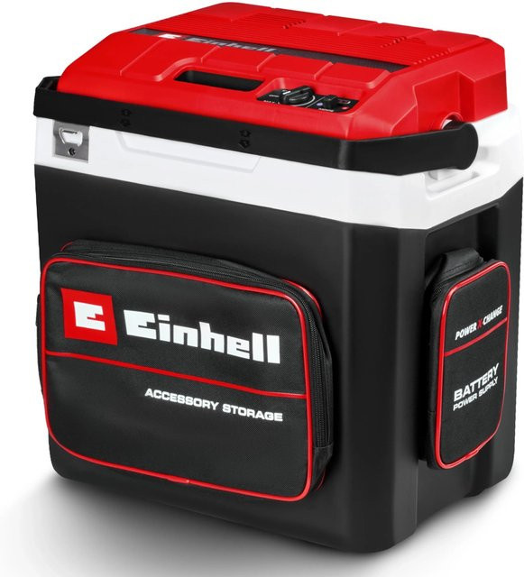 Einhell Akku-Kühlbox TE-COL 18/27 Li-Solo in Rot mit 27 l Volumen - Bild 1