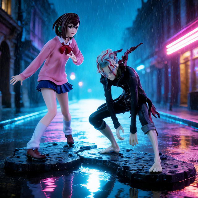 Dandadan Ayase Momo Figur, PVC Modell, Bunt / Mehrfarbig - Bild 1