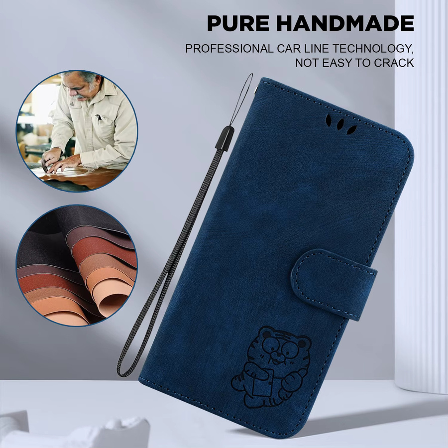 Magnetische Leder Handyhülle mit Kartenfach für Xiaomi 11 12 13 14 15 Pro Ultra in Pink - Bild 2