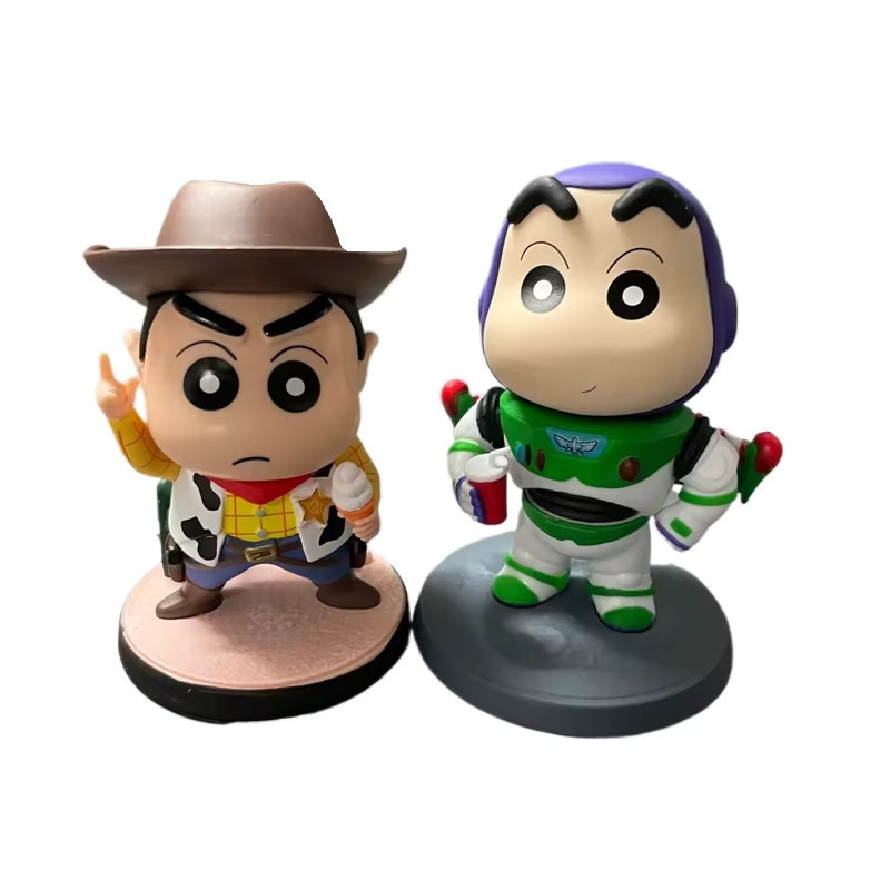 Bandai Disney Woody Buzz Lightyear Actionfigur Statue, Modell - Bild 6