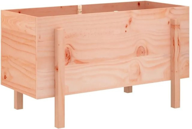 vidaXL Hochbeet aus Massivholz Douglasie in Braun, B/T/H: 101 x 50 x 57 cm - Bild 1