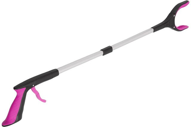 KaiSai Faltbarer Greifer mit Magnetspitze und ergonomischem Griff in Lila/Pink - Bild 1