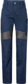 Kübler Damenhose REFORCE in Dunkelblau/Dunkelgrau mit Kniepolstertaschen Gr. 36 - Bild 1