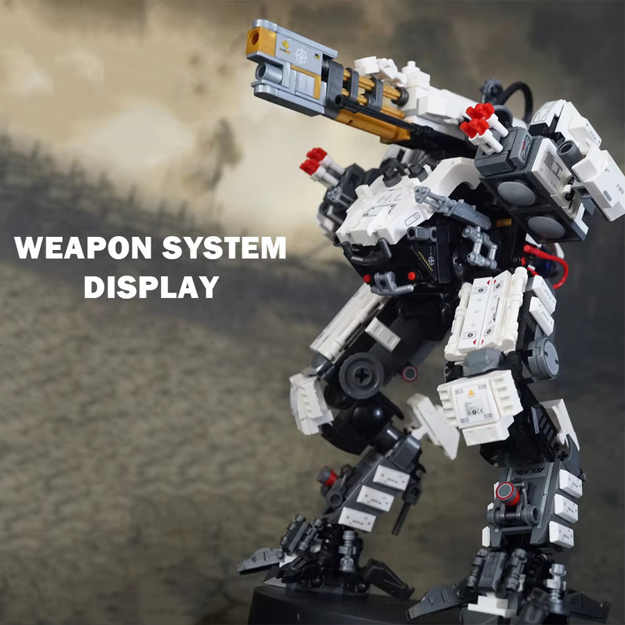 BXA Mechanische Rüstung Weißer Gott des Todes, Roboter, Weiß - Bild 3