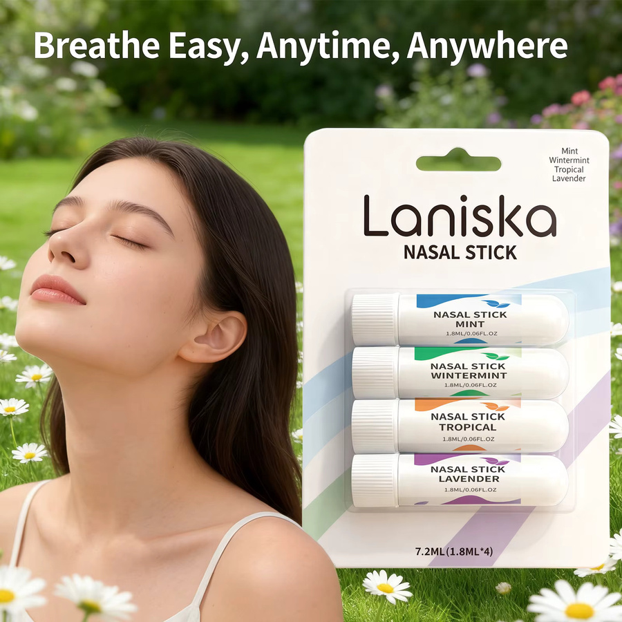 Laniska Nasenstick-Set, Minze, Winterminze, Lavendel, Unisex - Bild 4