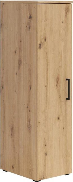 Mömax Schrank Multistauraum Eiche Artisan in Braun und Beige, hängend oder stehend, B/T/H: 76 x 40 x 115 cm - Bild 1