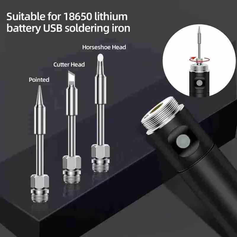 HANZHIZAO Mini-Lötkolben mit 510-Schnittstelle, tragbares USB-Lötwerkzeug mit 8 W - Bild 2