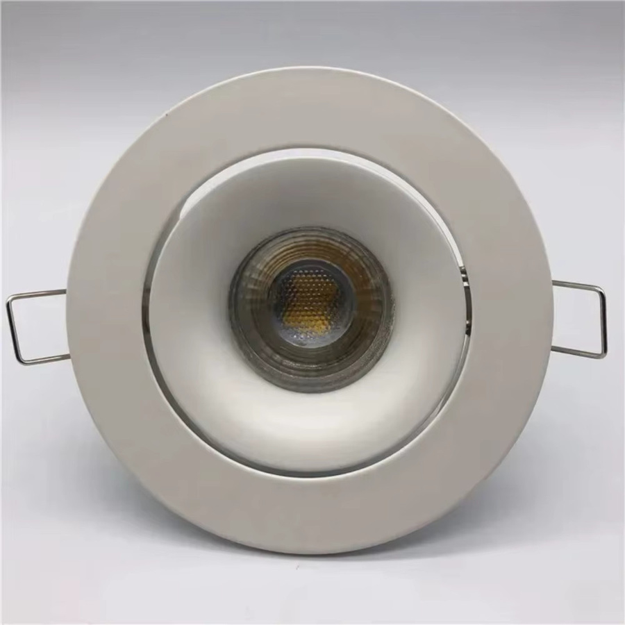 JOYINLED Modernes GU10 Lichtrahmengehäuse mit MR16-Modul und Gesichtsring in Weiß - Bild 2