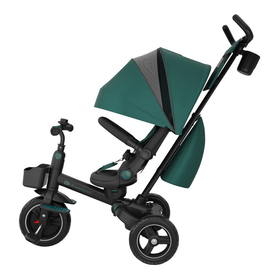 Kinderkraft Spinstep 2 Plus Dreirad grün - Bild 2