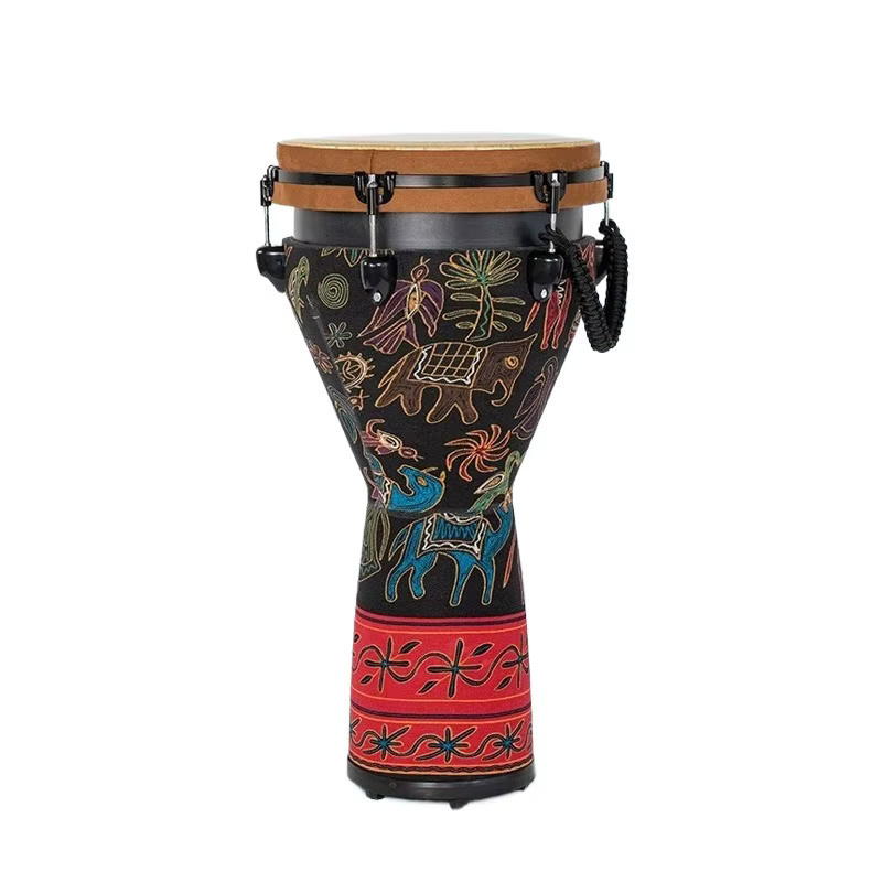 GIOIO Djembe Musik Trommel, Afrikanisches Musikinstrument - Bild 4