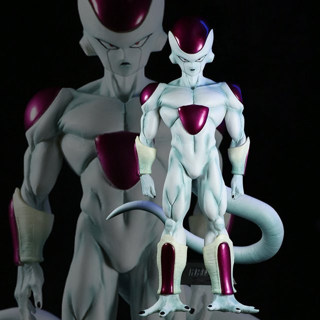 Bandai Anime Figur Frisa Weiß handgefertigte Desktop-Dekoration Höhe: 28,0 cm - Bild 1
