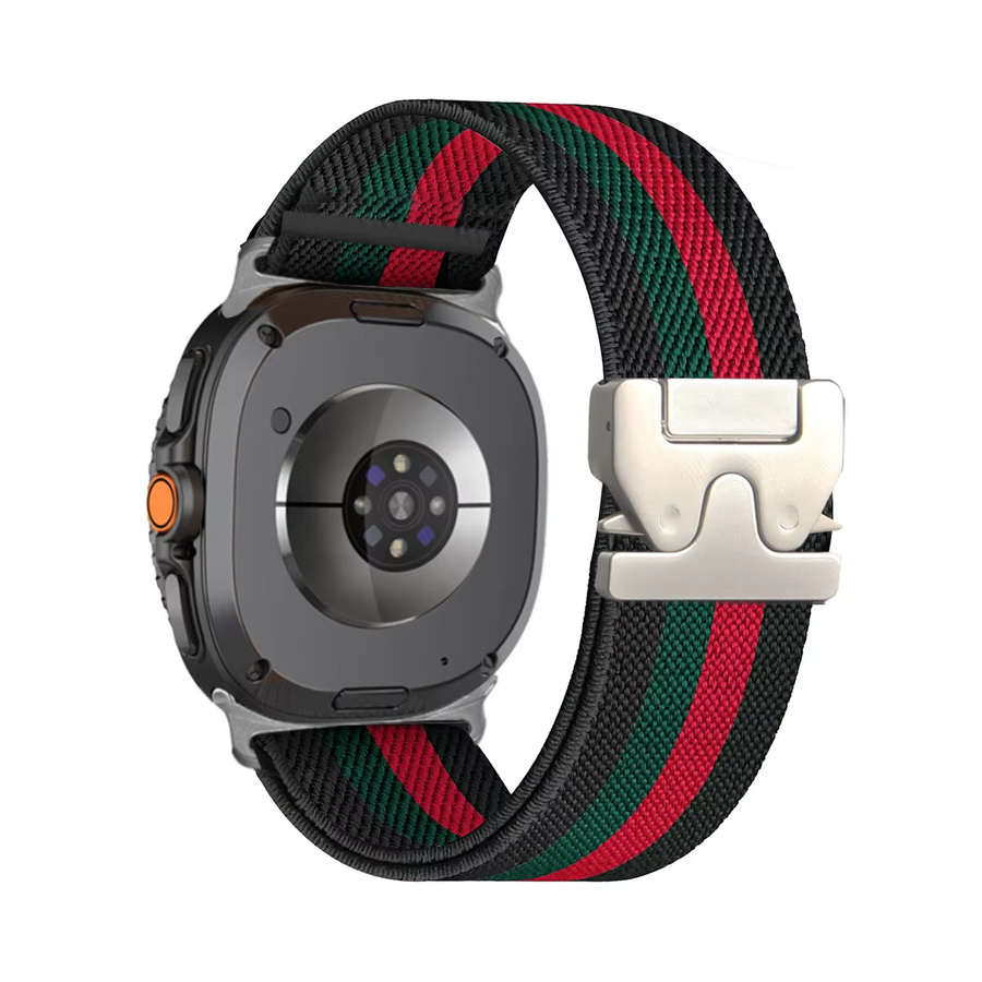 Uhrenarmband Samsung Galaxy Watch, geflochtenes elastisches Sportarmband, Textil/NATO, Unisex - Bild 2