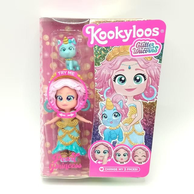 Kookyloos Prinzessinnenpuppen Glitzerpuppe, Prinzessin, Einhorn, ab 14 Jahre - Bild 1