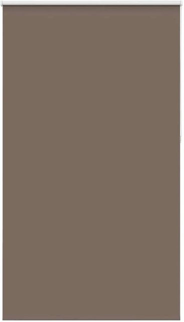 vidaXL Verdunkelungsrollo aus Polyester in Kaffeebraun, B: 125 cm, H: 210 cm - Bild 1