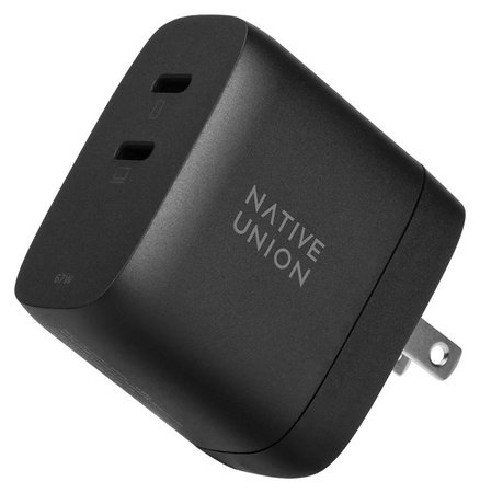 Native Union Schnellladegerät FAST-PD67-BLK-INT AC Netzteil in Schwarz