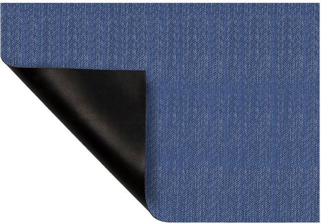 Karat Outdoor-Teppich Pisa Blau Zuschnitt für Garten Balkon und Terrasse - Bild 1