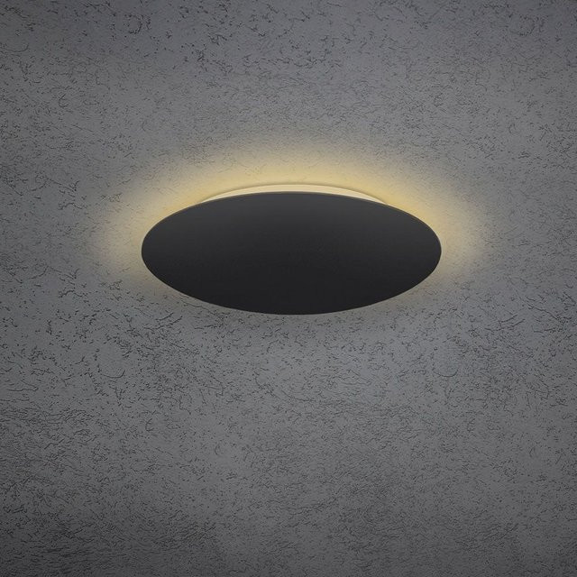Escale Blade 34 LED-Deckenleuchte aus Aluminium in Schwarz mit 2700K Warmweiß - Bild 1