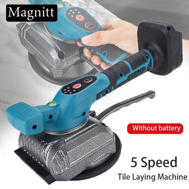 Makita 5-Gang-Fliesenverlegemaschine kabellose automatische Vibrationsmaschine für Wand und Boden kompatibel mit 18V Akku - Bild 1