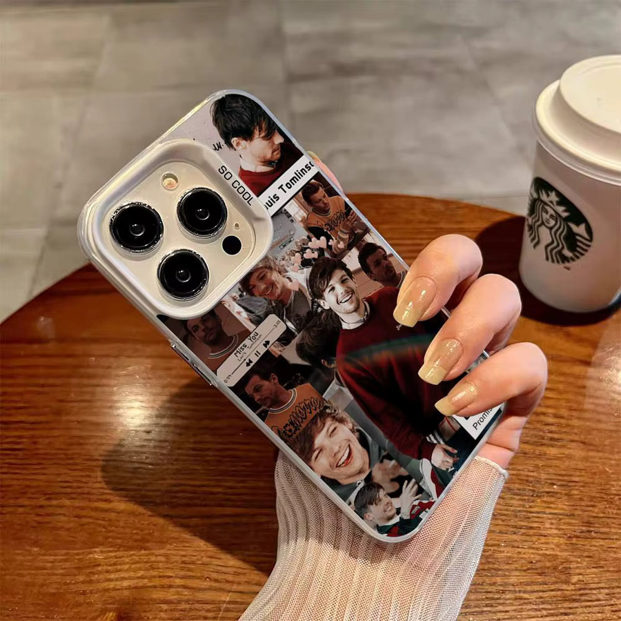 L-Louis T-Tomlinson Stoßfeste Handyhülle für iPhone 17 16 15 14 13 12 11 Pro Max Plus X XR XS Max in Multicolour - Bild 3