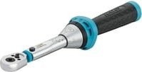 Hazet Drehmomentschlüssel 5108B-3CT für Bits mit 1/4 Zoll Antrieb in Blau, Schwarz und Silber - Bild 1