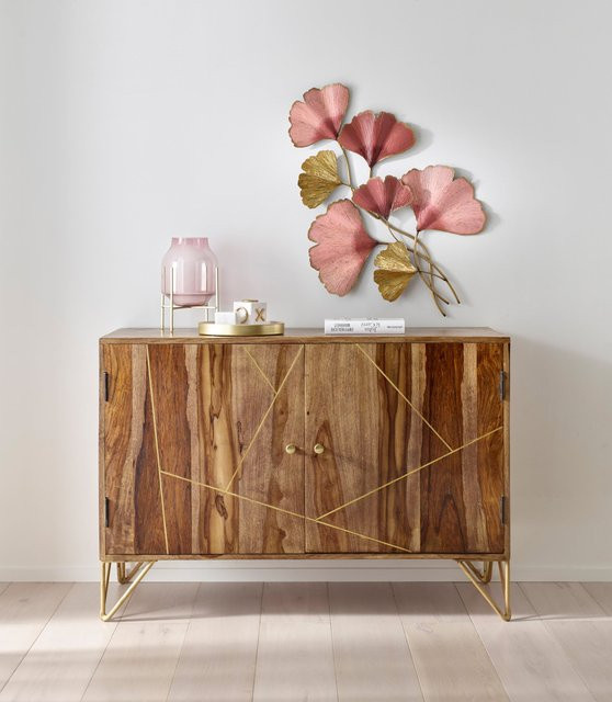Heine Home Wanddeko aus Metall in Rose - Bild 1