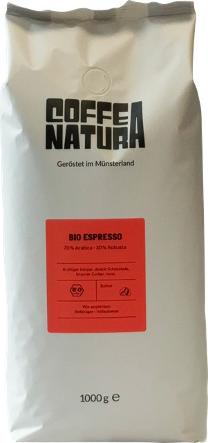 Niehoffs Coffea Natura Espresso 1000 g - Bild 1