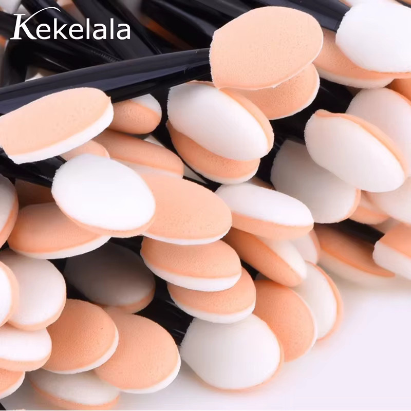 kekelala Lidschatten Applikatoren, 100 Stück, Unisex - Bild 4