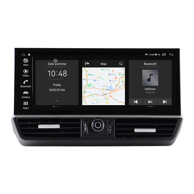 Roadonline Android 15 Autoradio für Porsche Cayenne 2010-2016 mit 12,3 Zoll Display, 12 GB RAM, 256 GB Speicher, Carplay, GPS-Navigation und Multimedia-Videoplayer in Schwarz - Bild 6