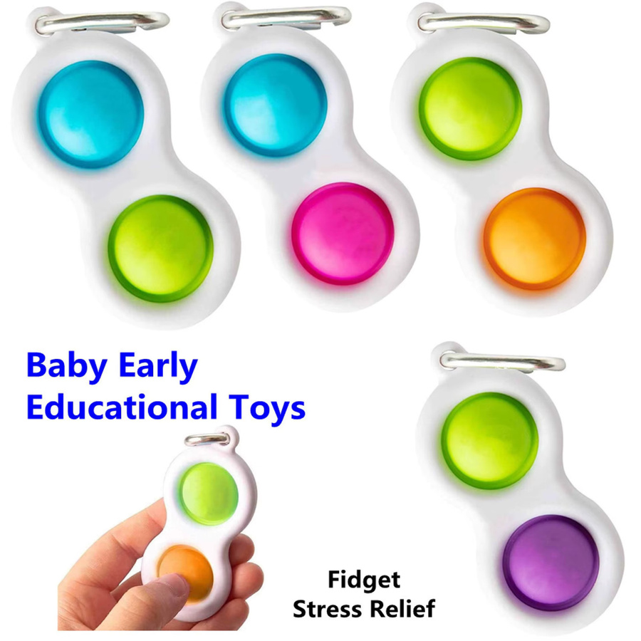 soulbao Schlüsselanhänger Fingerblasen-Musik, Unisex - Bild 1