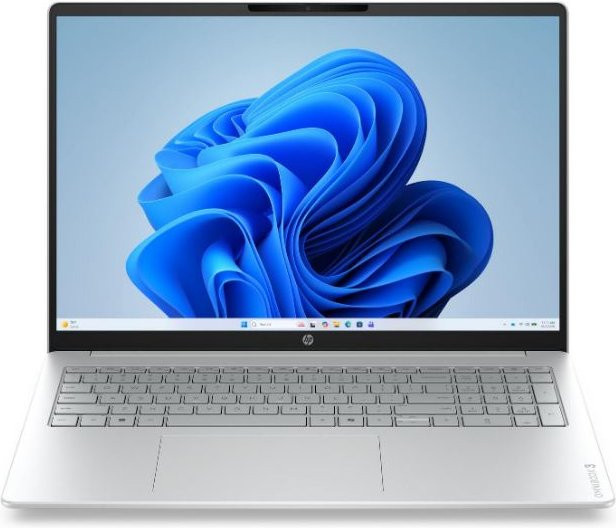 HP OmniBook 3 16-by0051ng Notebook in Silber mit AMD Ryzen 5, 16 GB RAM, 512 GB SSD und 16 Zoll 2K Display, QWERTZ DE - Bild 1