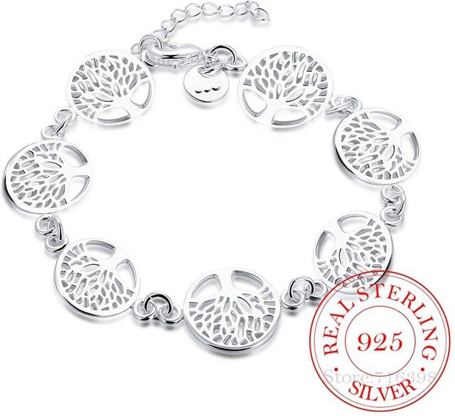 Armband Allbestart, 925 Silber, Baum des Lebens, Damen - Bild 1