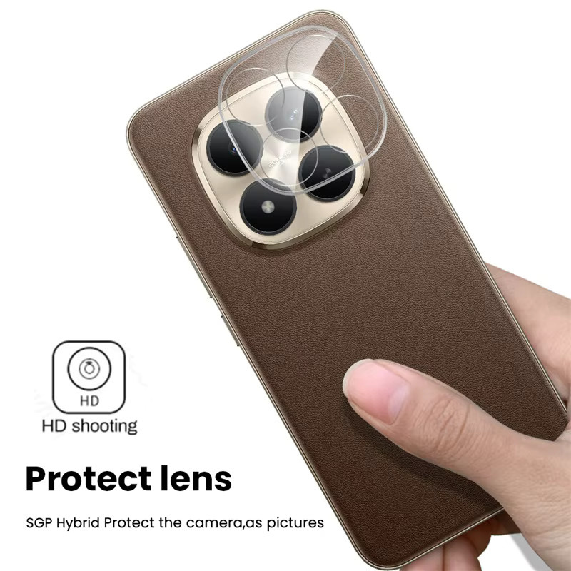 Xiaomi Redmi Note 15 Pro+ 5G Kameralinsen-Schutz aus transparentem 3D Kristall-Hartglas - Bild 2