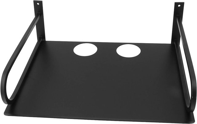 KaiSai Wandmontiertes Projektorregal aus Aluminium in Matt für Router, TV-Box und DVD-Player - Bild 1