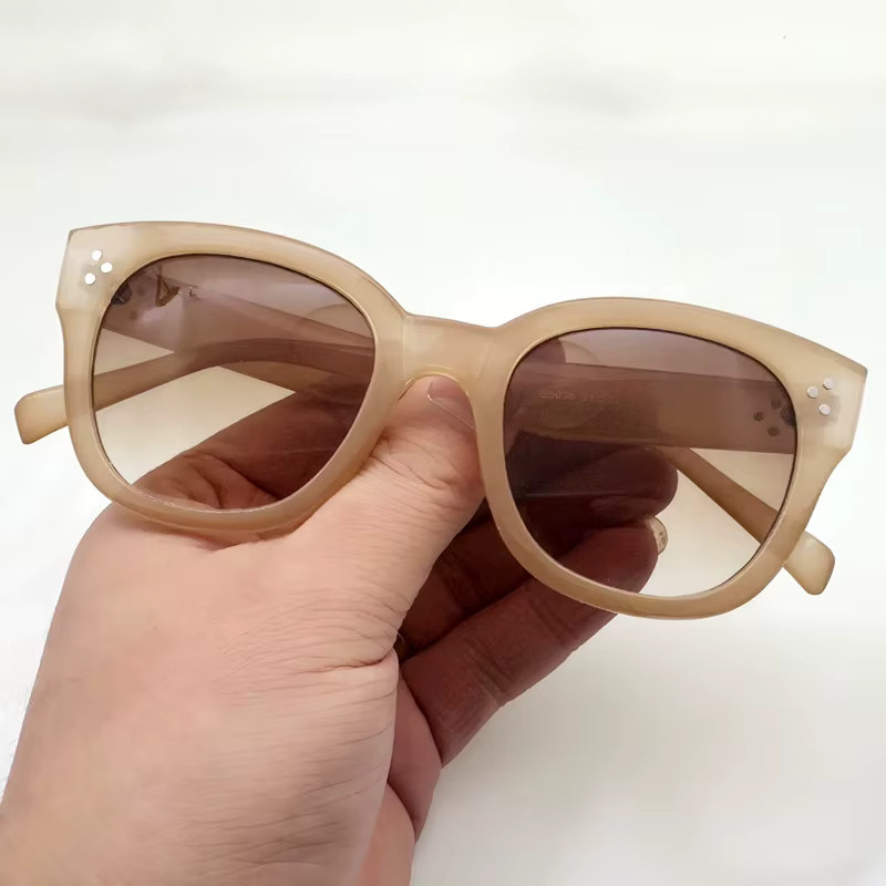 OEC CPO Sonnenbrille, Quadrat, Vollrand, Kunststoff, Braun, Damen - Bild 2
