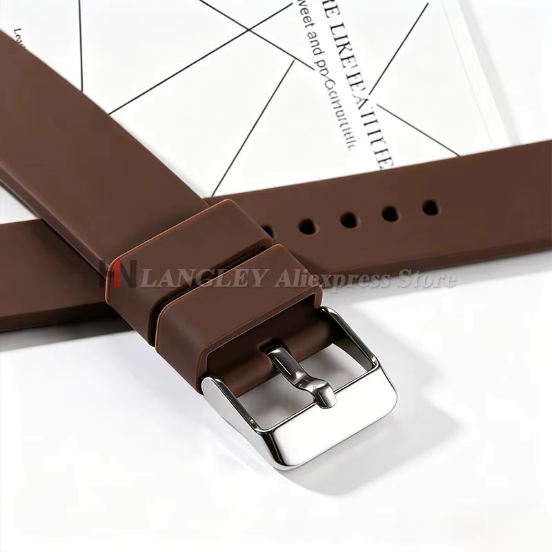 Uhrenarmband langley, Silikon, Unisex - Bild 3