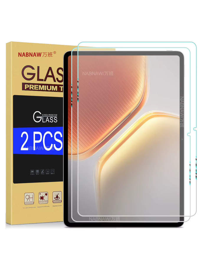 IQOO Displayschutzfolie aus gehärtetem Glas für IQOO Pad 5 Pro 13 Zoll und IQOO Pad 5 12.1 Tablet, transparent, 2er-Pack - Bild 4