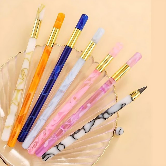 Ewiger Rauchstift aus Graphit ohne Tinte als zeichnungsfreier Skizzierstift für Studium und Kunst - Bild 1