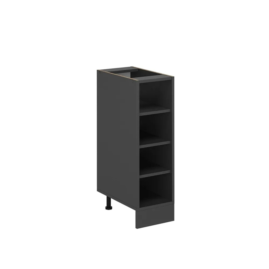 Vicco Küchenregal R-Line Offener Küchenschrank Anthrazit Matt B/T/H: 44,0 x 25,0 x 81,6 cm - Bild 2
