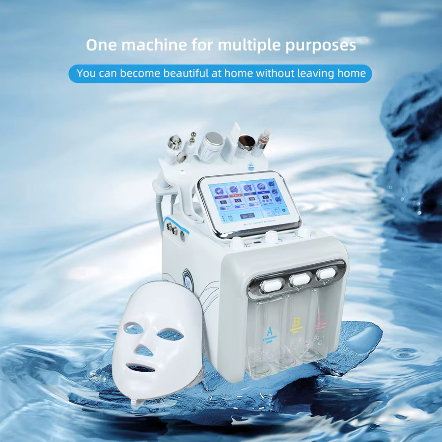 Sentidos 7-in-1 H2-O2 Hydro-Dermabrasion Bio-Lifting Spa Gesichtsreiniger, Unisex - Bild 2
