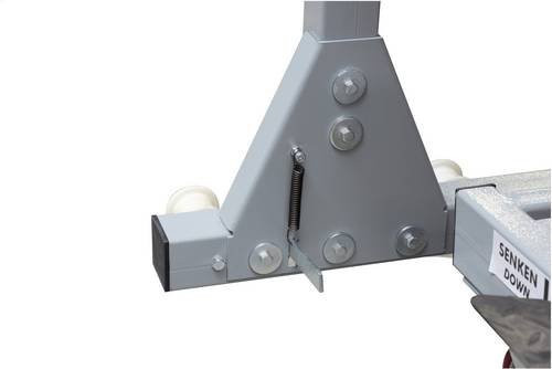 Holzmann Maschinen SHT310 Scherenhubtisch in Grau mit einer Tragkraft von max. 310 kg - Bild 1