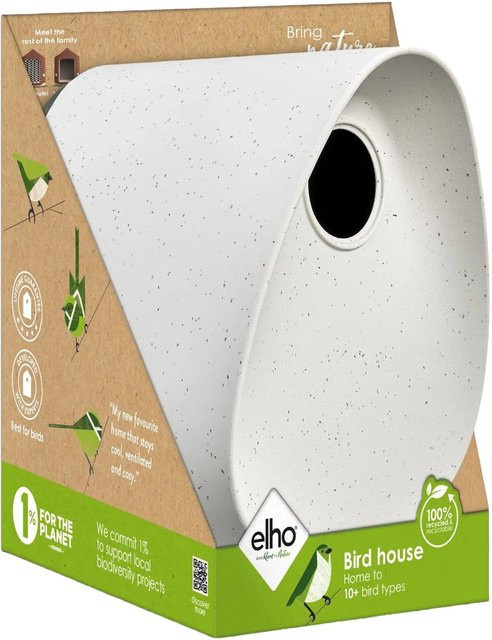 Elho Vogelhaus Essential Grau Durchmesser: 18 cm - Bild 1